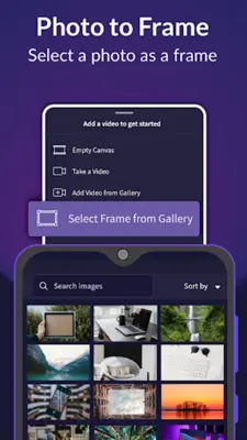 Video Frame Editor Video Maker android App screenshot 2